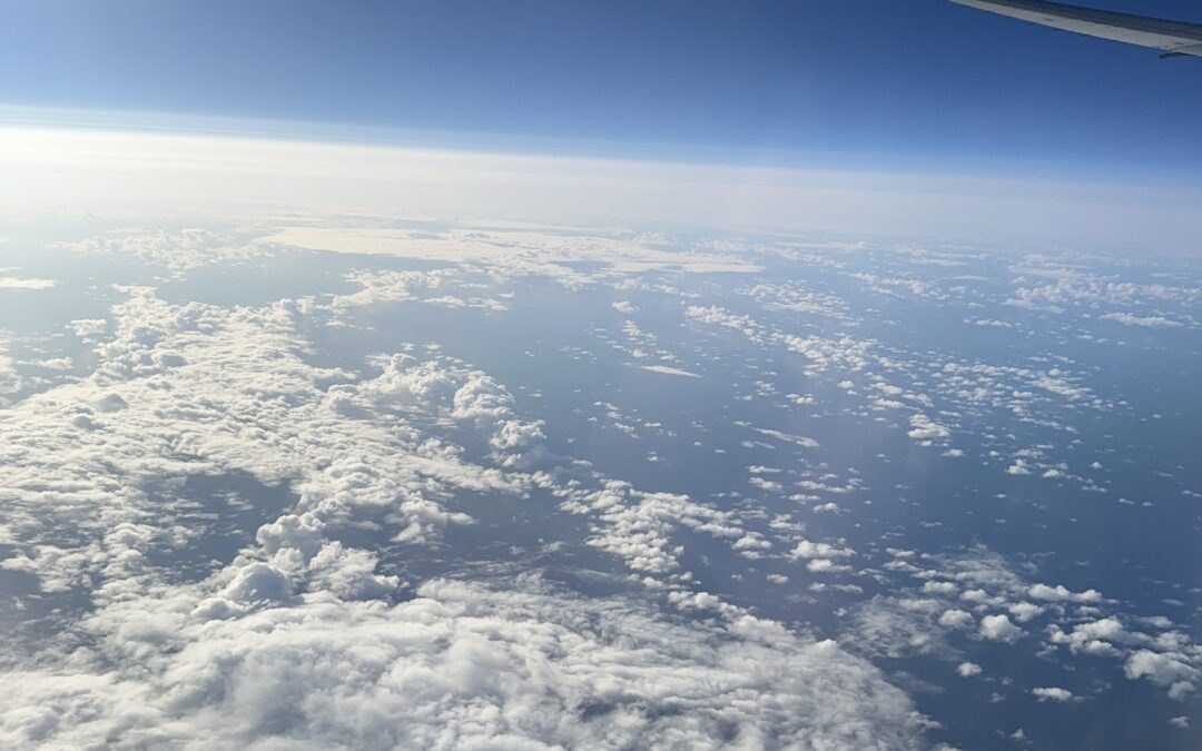 Tag 2 Flug von  Frankfurt nach New York